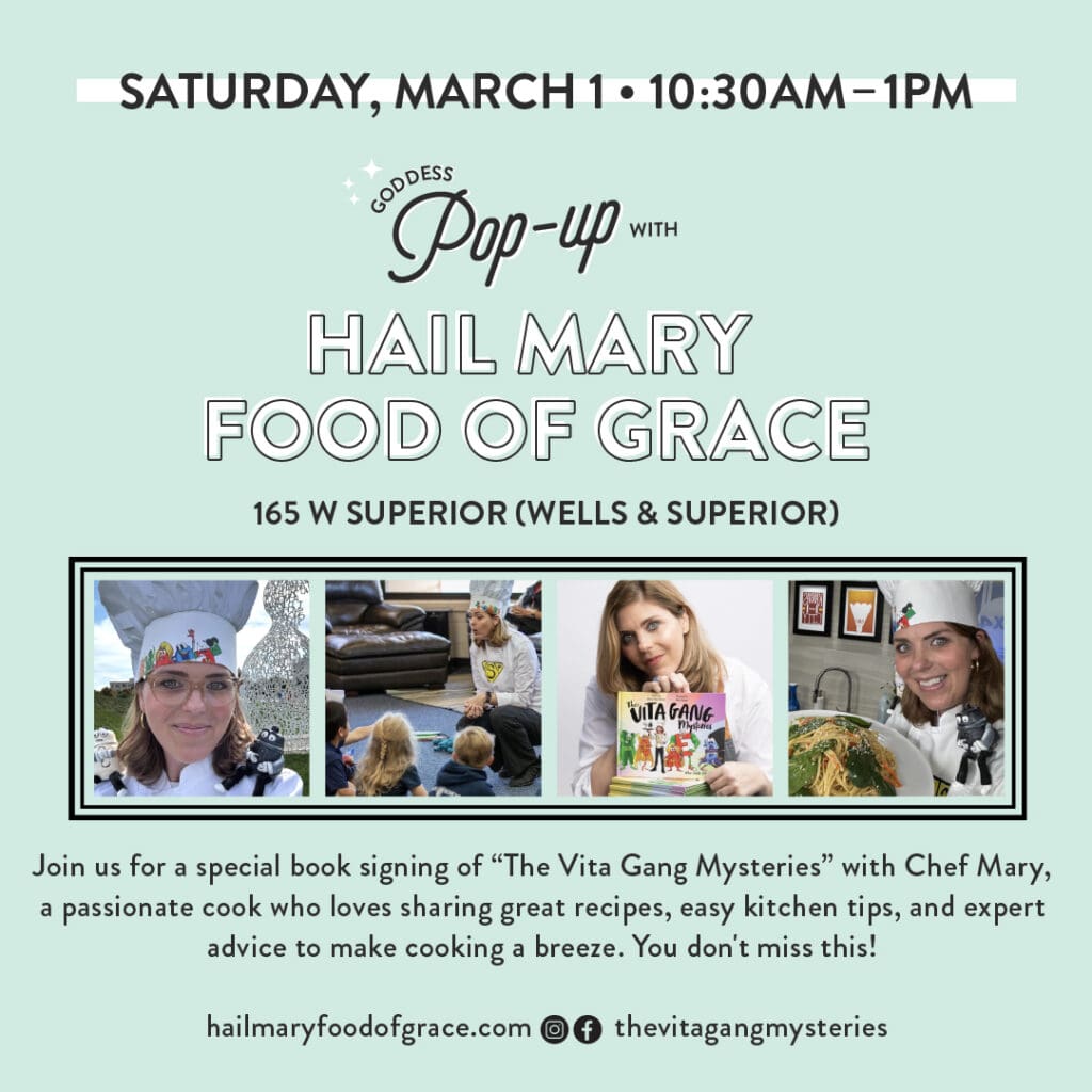 Pop-up event for hair care with Chef Mary and special guest at No. 96 Superior Levels & Superior.